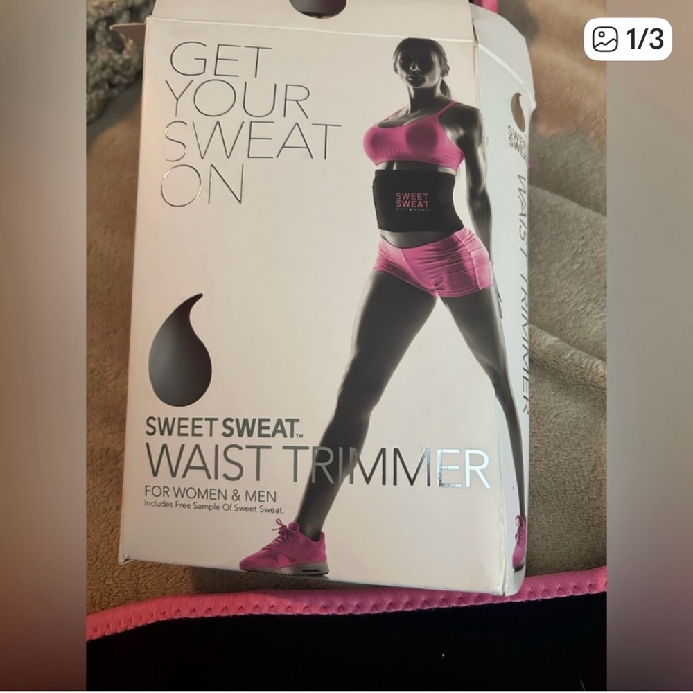 Sweet Sweat Women's Pink Waist Trimmer